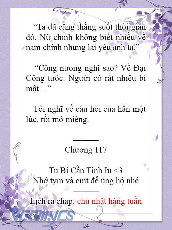 [novel] làm ác nữ bộ không tốt sao? Chương 117 - Next Chương 118