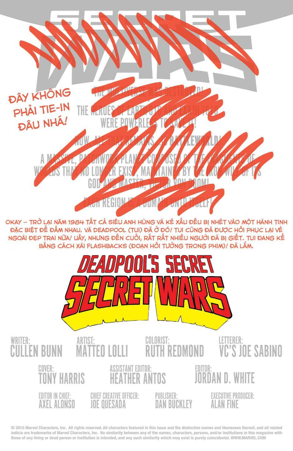 Deadpool's Secret Secret Wars Chapter 3 - Trang 2