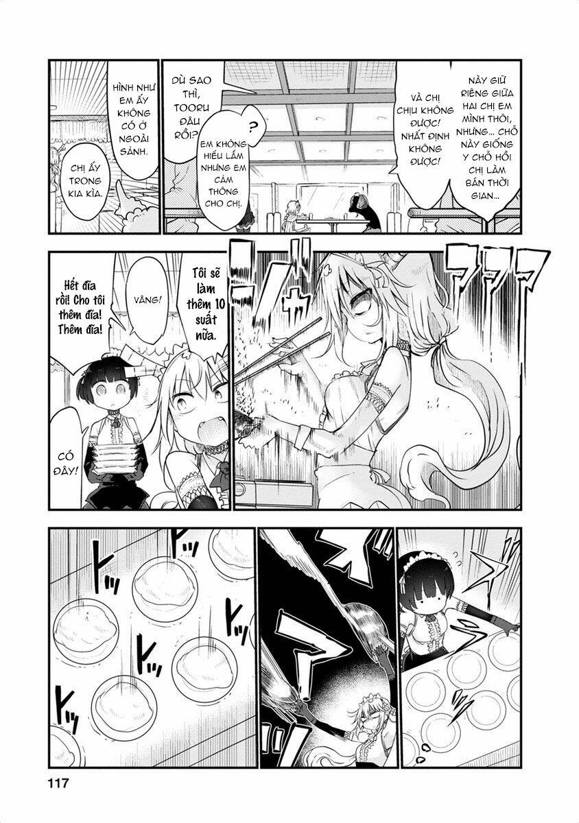 cuộc sống trả ơn của nàng rồng tohru! chapter 47: \"tooru và quán cà phê hầu gái\" - Trang 2