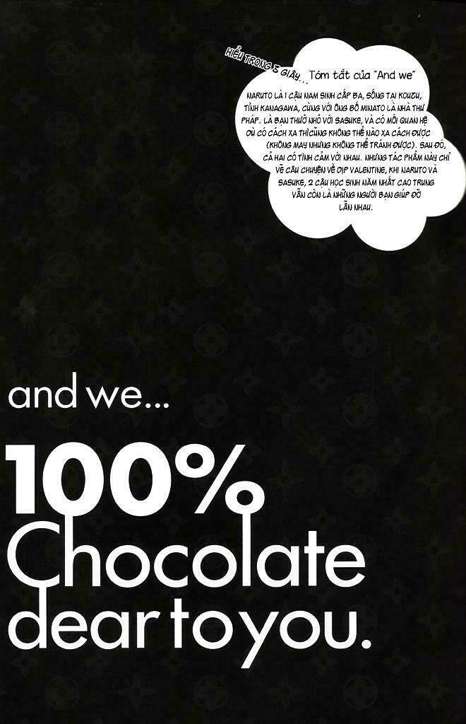 100% chocolate cho bạn Chapter 0 - Trang 2